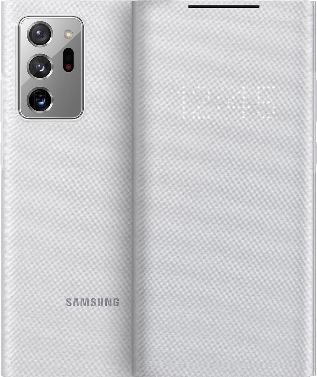 Samsung LED view Hoesje - Samsung Galaxy Note 20 Ultra - Wit