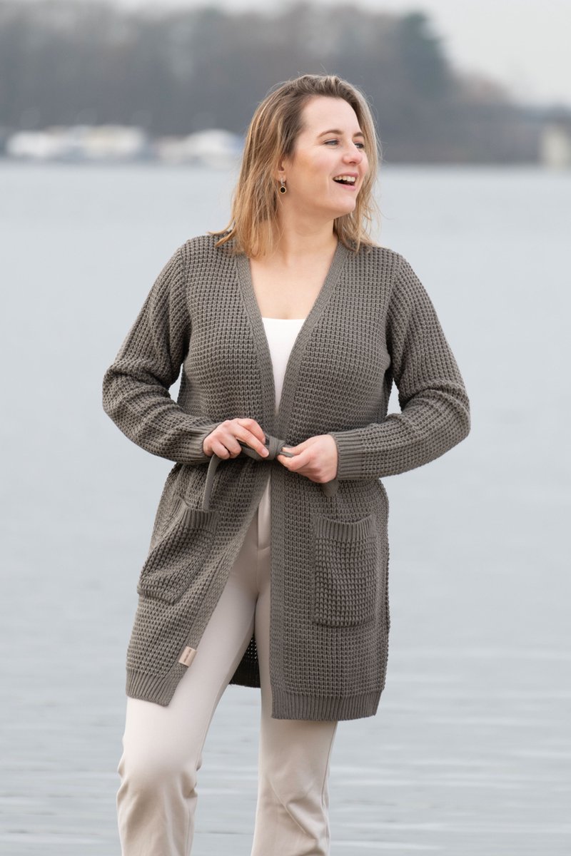 Elin Gebreide XXL Sjaal Voor Dames & Heren - Warme Wintersjaal - Grof