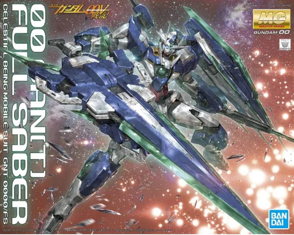 BANDAI 1/100 MG GNT-0000/FS 00 Qan[T] Full Saber