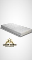 Golden Bedden 80x220x17 HR50 Koudschuim - Eenpersons Luxe matrassen - Anti-allergische wasbare hoes met rits.-GOEDKOOP MATRAS