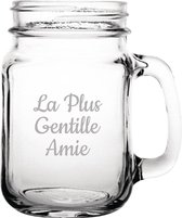 Drinkglas gegraveerd - 45cl - La Plus Gentille Amie