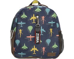 foto van Zebra Trends Boys Rugzak - Navy Blauw