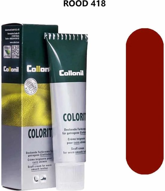 Collonil Colorit Tube - Rood - 50ml