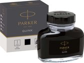 Parker vulpeninktfles | zwarte QUINK inkt | 57 ml schrijfinkt voor vulpen