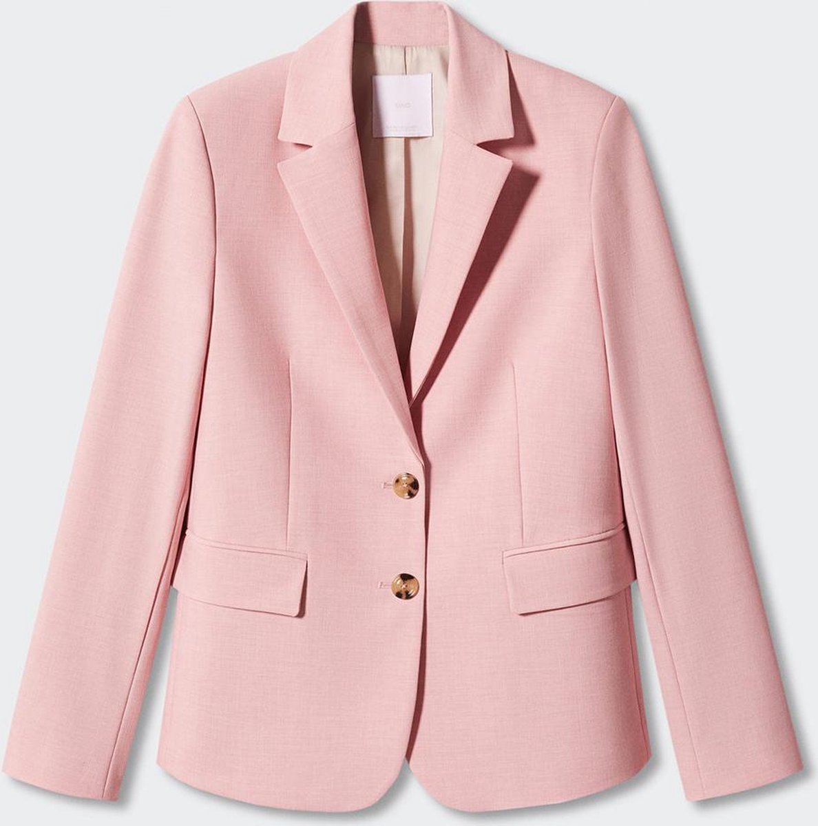 Mango Blazer Colbert Met Gepunte Revers 47063266 83 Dames Maat - 46