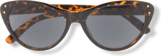 Foto: Noci eyewear tbd602 zonneleesbril grace 2 00 tortoise uv400 cat 2