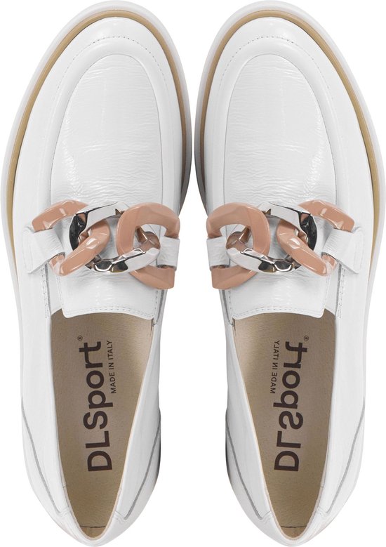 DL Sport Instappers Dames - Instapschoenen / Damesschoenen - Leer - 5691 -  Wit - Maat 40 | bol.com