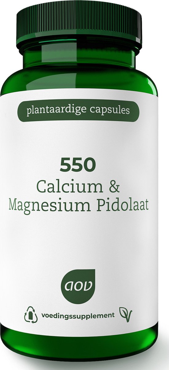 Goedkoopste AOV 550 Calcium & Magnesium Pidolaat - 90 vcaps