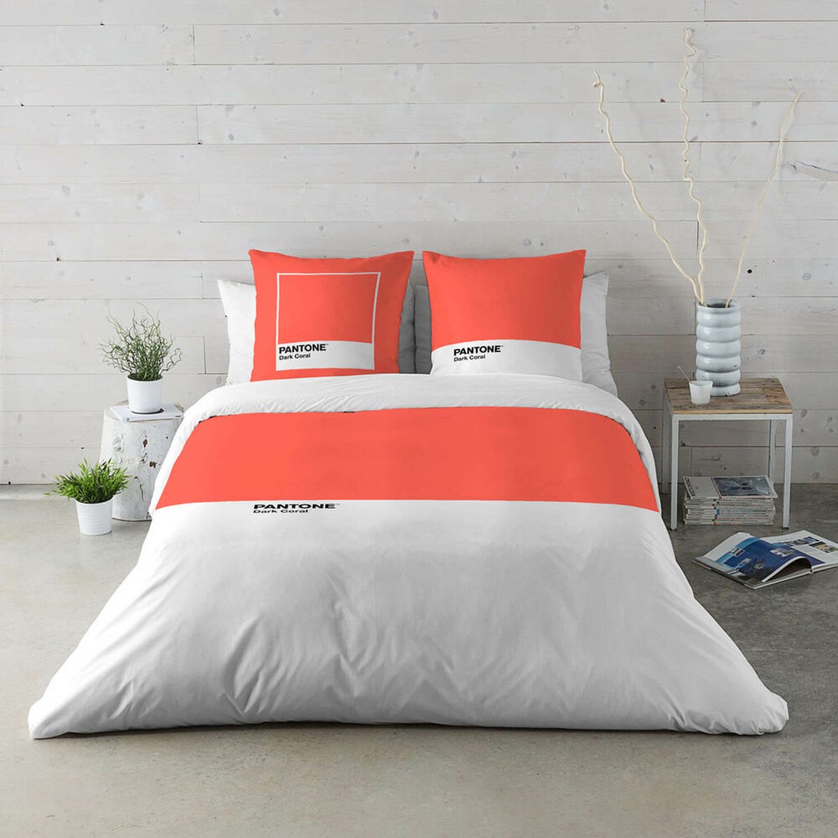 Noorse hoes Pantone Dark Colar (Bed van 150) (240 x 220 cm)