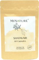 Shatavari Capsules 60 stuks - 450mg Shatavari Poeder per Vega Capsule - Asparagus Racemosus - 100% Plantaardig