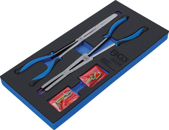 KS Tools Dubbelgebroken Borgveertang Voor Inwendige Borgringen Met Verwisselbare Punten 85161732