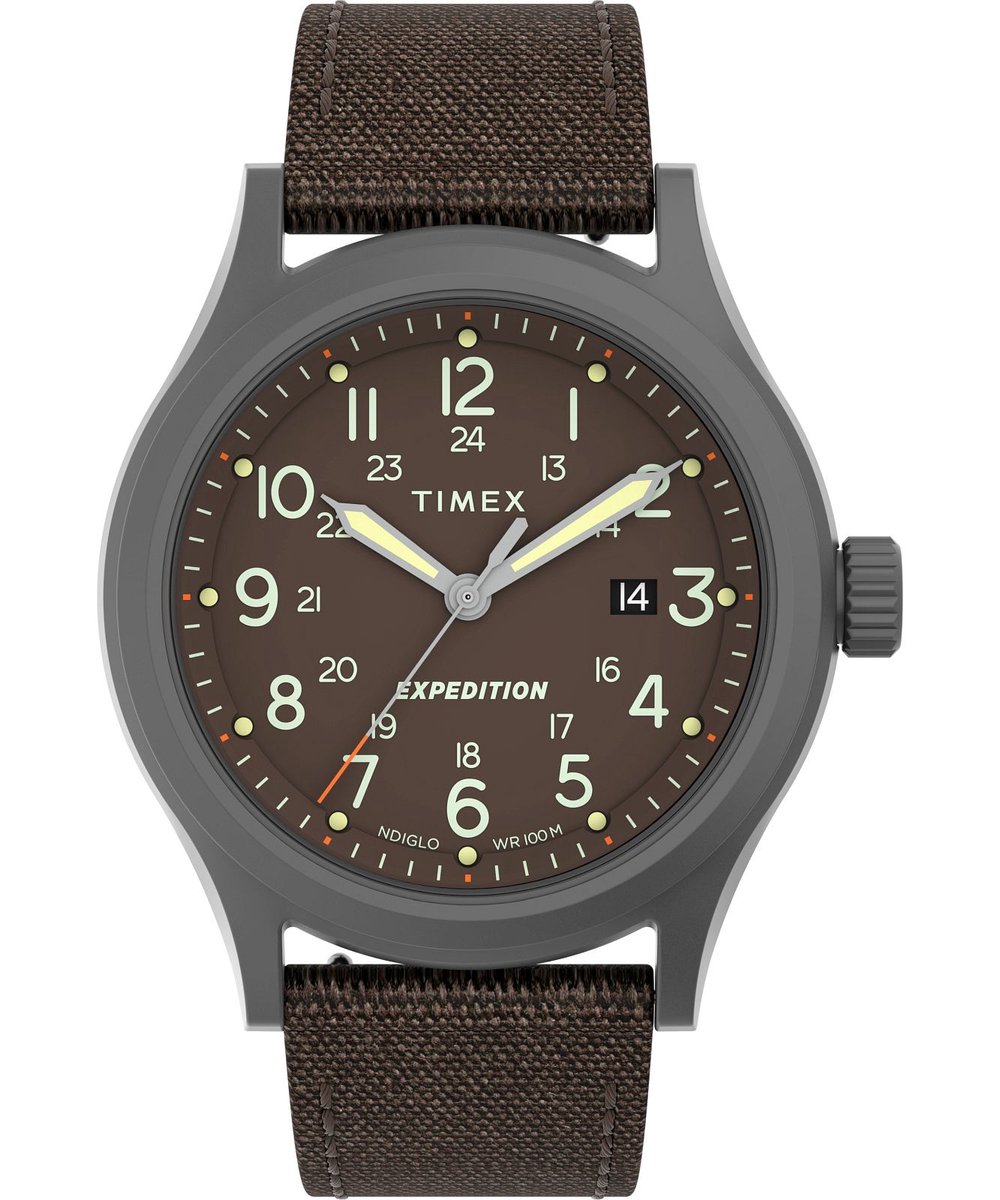 Timex Expedition North Sierra TW2V22700 Horloge - Textiel - Bruin - Ø 41 mm