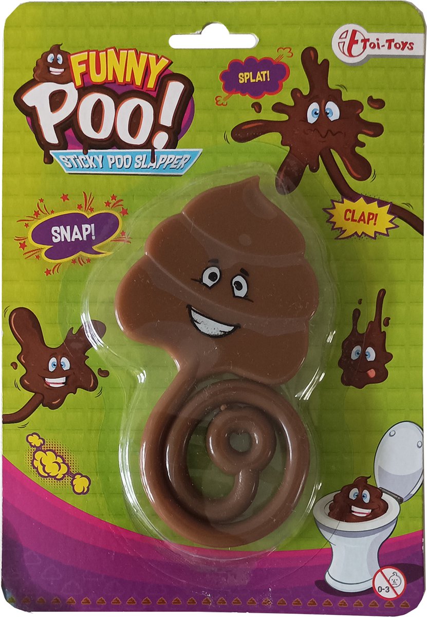 Sticky the poo! - Caca collant