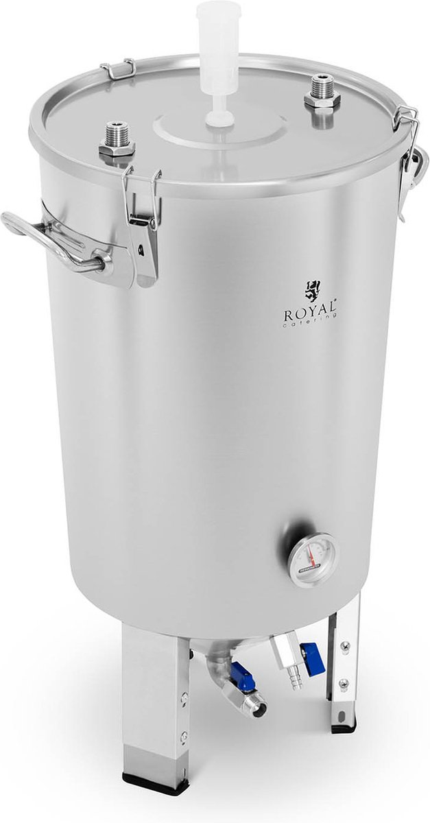 Brouwketel - 30 L - geïntegreerde koelspiraal - Royal Catering