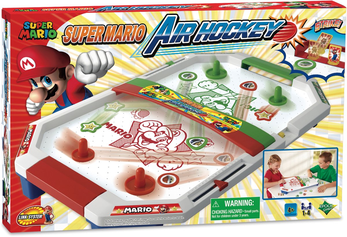 Super Mario Games Tafelspel Air Hockey