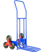 Chariot d'escalier - chariot de transport - jusqu'à 200 kg - bleu