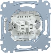 Sokkel - Impulsdrukker Dubbel - Merten - Schneider Electric - MTN3155-0000