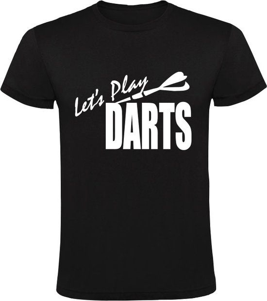 Foto: Let s play darts heren t shirt darten bar kroeg sport