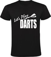 Let's play darts Heren T-shirt | darten | bar | kroeg | sport
