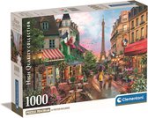 Clementoni - Puzzle 1000 pièces Collection Haute Qualité - Fleurs à Paris, Puzzle pour Adultes et Enfants, 14-99 ans, 39705 BOÎTE COMPACTE