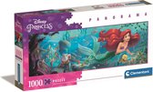 Clementoni - Puzzle Panorama Disney La Petite Sirène - 1000 pièces - 39658