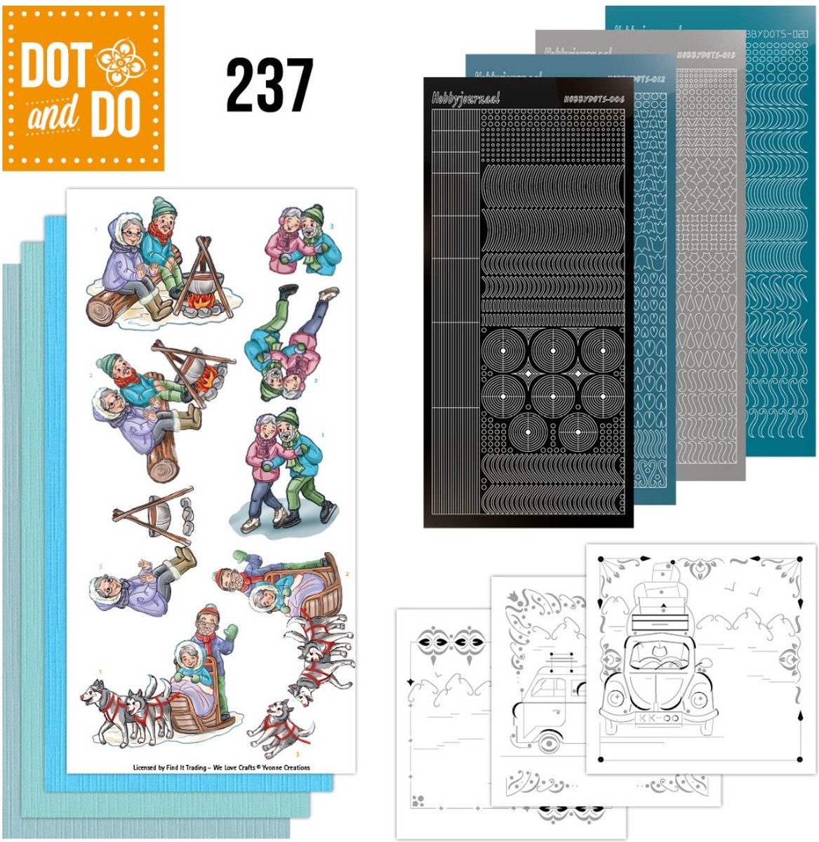Dot and Do 237 - Yvonne Creations - Funky Nanna