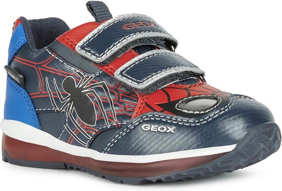 GEOX Todo A Sneakers Kinderen - Navy / Red - EU 26 | bol.com