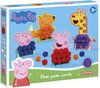 Peppa Pig knutselen pompom plakken Bambolino Toys knutselset - creatief peuter kleuter speelgoed