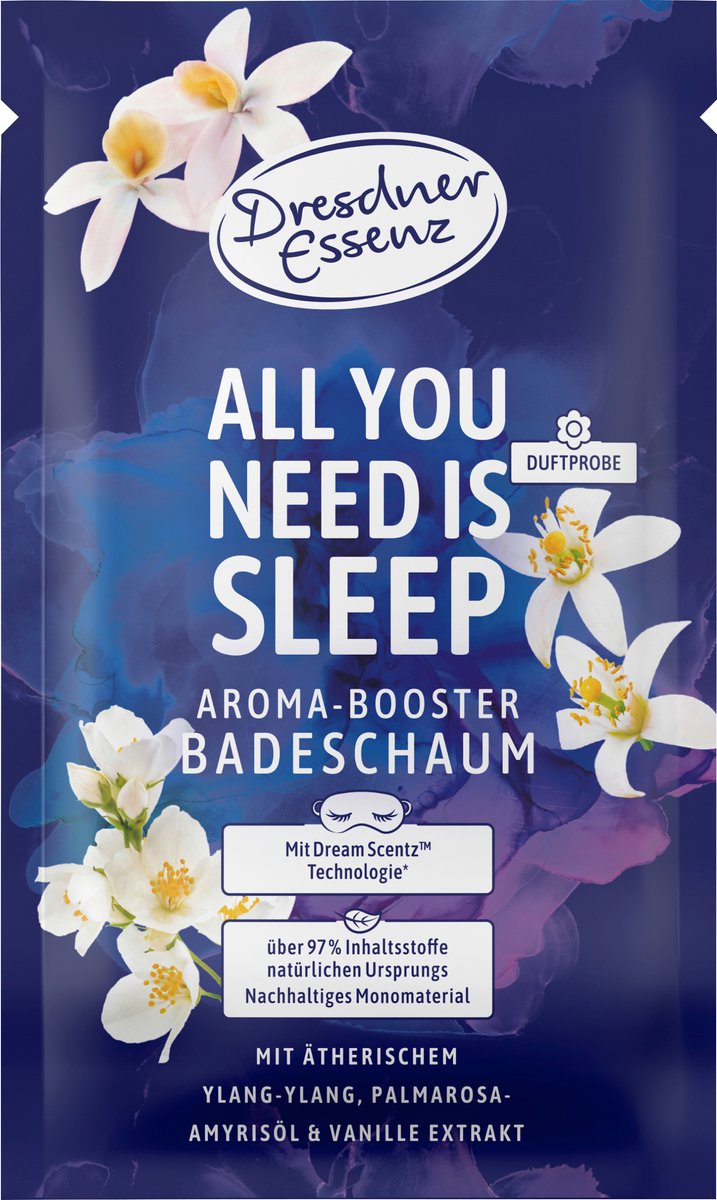 Dresdner Essenz badschuim Sleep, 80 g
