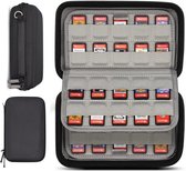 ZEZ Game Card Case geschikt voor Nintendo Switch 80 Slots – Geschikt voor 80 Game Cards - Accessoires geschikt voor Nintendo Switch - Beschermhoes – Opbergen spellen –