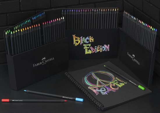 Faber-Castell Black Edition kleurpotloden - 100 stuks - FC-116411