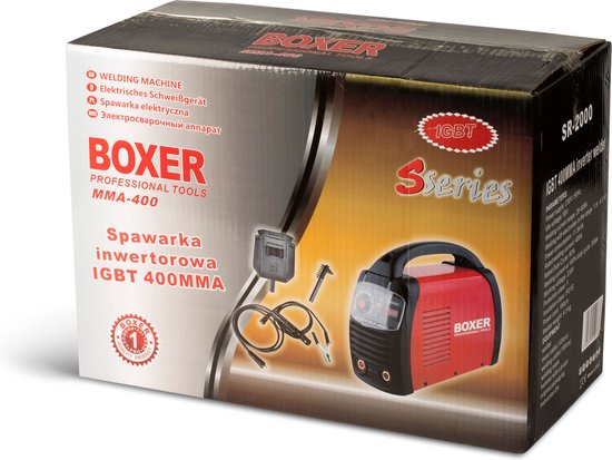IPOTOOLS MMA-200R elektroden lasapparaat - IGBT inverter lasapparaat MMA/E- hand met 200 ampère/digitaal LCD-scherm / 230V / anti-stick, hot start/arc- force/beschermingsschild / 7 jaar garantie