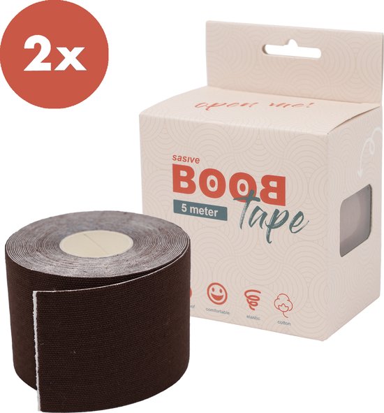 Nastro Reggiseno Autoadesivo Boob Tape - 5cm X 5m, Con Copricapezzoli | Sollevamento Senza Cuciture - Foto 8