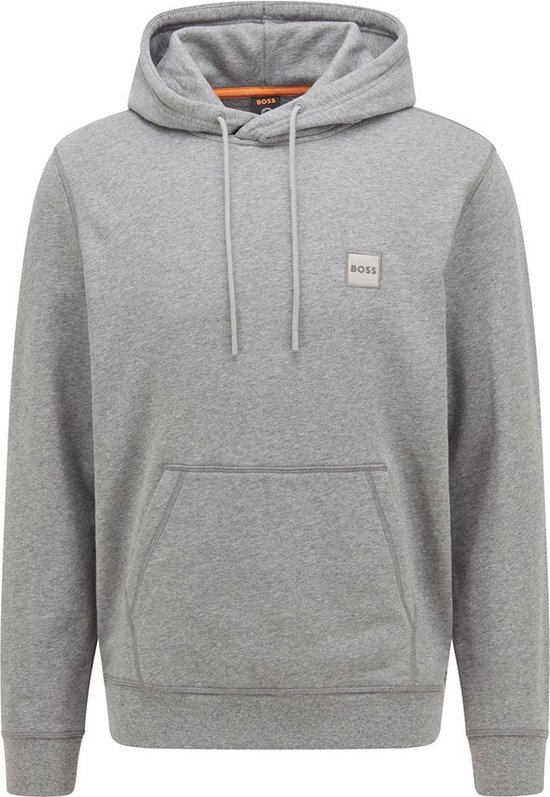 BOSS Wetalk Sweatshirt Mannen Light / Pastel Grey - Maat S