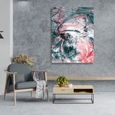Luxe Canvas Schilderij Vortex | 100x150 | Woonkamer | Slaapkamer | Kantoor | Muziek | Design | Art | Modern | ** 2CM DIK! **