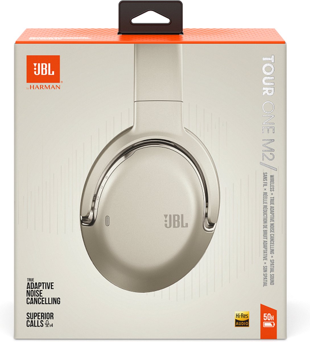 JBL Casque sans fil à réduction de bruit Tour One M2 - Noir