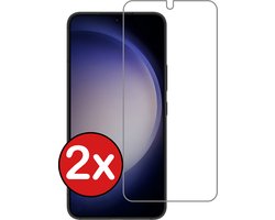 Screenprotector - 2 Stuks - Geschikt voor Samsung Galaxy S23 Plus - Extra Sterk - Beschermglas - Gehard Glas - Tempered Glass - Screen Protector
