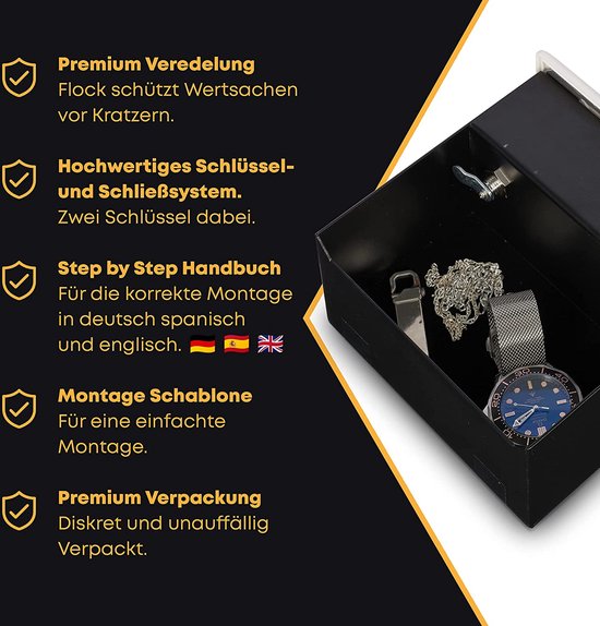 Elder Welder® Secret Safe | Nu met de functie van valse stekker