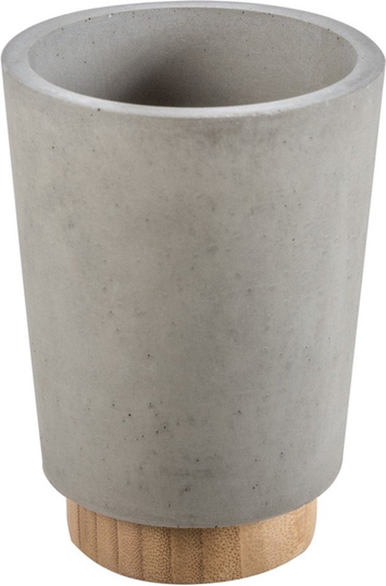 Nemo Stock Natural Boro beker 110 x 80 mm materiaal betonhout
