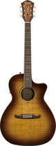 Fender FA-345CE Auditorium Tea Burst - Elektro-akoestische gitaar - naturel