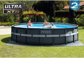 Bol.com INTEX Framezwembad Ultra XTR met zandfilterpomp 549x132 cm aanbieding