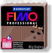 FIMO professional - ovenhardende, professionele boetseerklei blok 85 g - nougat