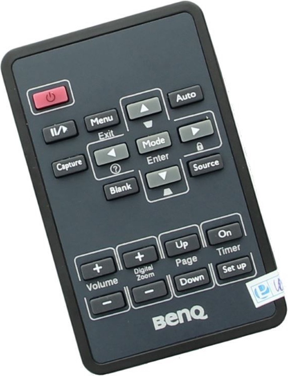 Afstandsbediening geschikt voor de BENQ MW512 beamer, vervangt 5F.26J1K.271 / 5J.J3S06.001 / 5J.J5206.001 / 5J.J5R06.011