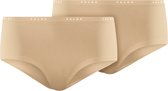 Twee nude katoenen broekjes met beige Falke-band.