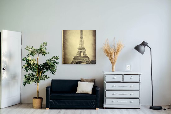 Old town | Old town | Kunst - 80x80 centimeter op Dibond | Foto op Dibond
