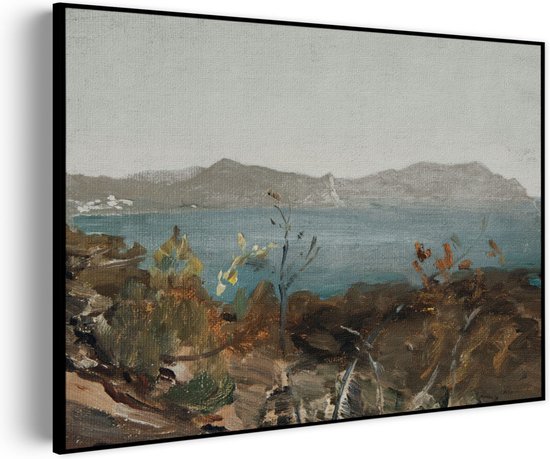 murando Akoestische afbeelding landschap 120 x 80 cm