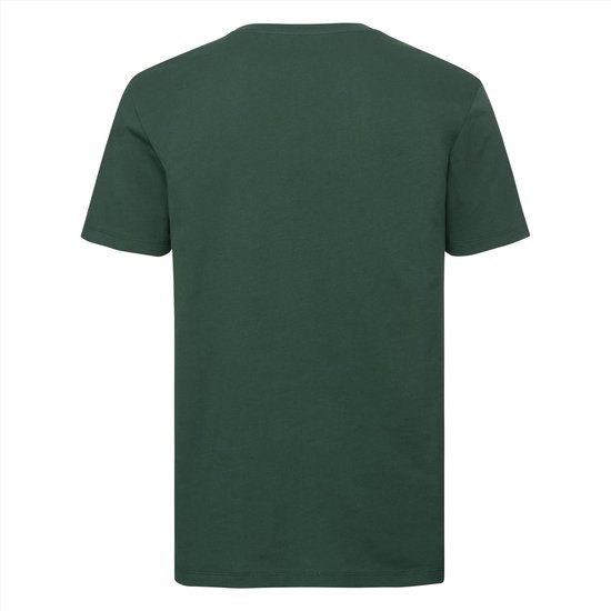 Russell - Pure Organic T-Shirt - Donkergroen - 100% Biologisch Katoen - S