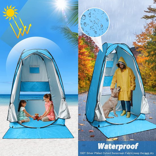 Tente de douche - tente à langer pour outdoor - tente de toilette | bol.com