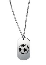 Akyol - voetbal ketting - Voetbal - voetballer - voetbalster - voor jongens en meisjes - voetbal - sport - bal - cadeau - kado - geschenk - gift - verjaardag - feestdag