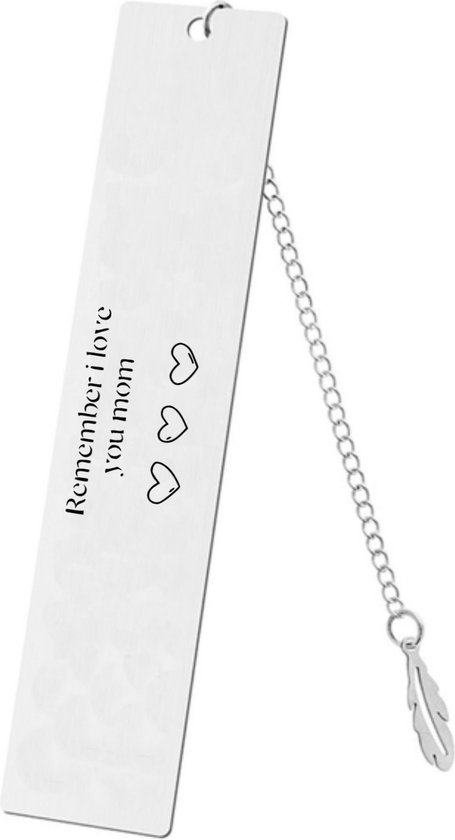 Akyol - souviens-toi que je t'aime maman signet - Maman - mama / mother - joli cadeau à offrir à ta mère